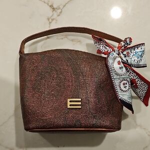 Etro Brown Mini Bag Chic and Compact